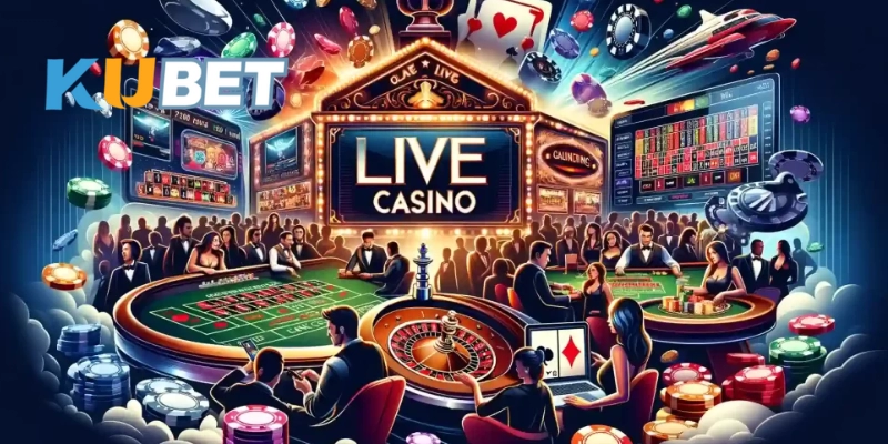 Một số trò chơi phổ biến có ở trong sảnh live casino